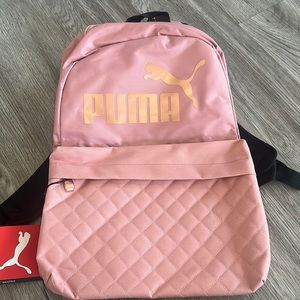 Rose Pink Puma Backpack *NWT*
